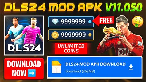 DLS 23 MOD APK v11.240 (Unlimited Coins and Diamonds).